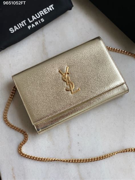 ysl black clutch with gold chain|ysl clutch nordstrom.